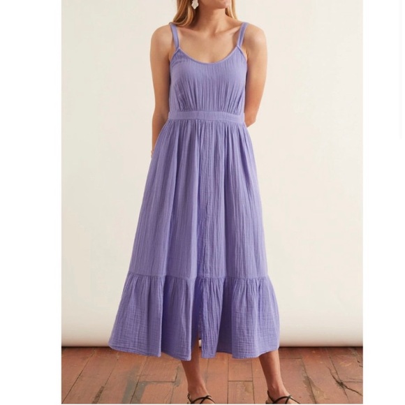 XiRENA Dresses & Skirts - XIRENA Purple Oaklyn Midi Dress Small